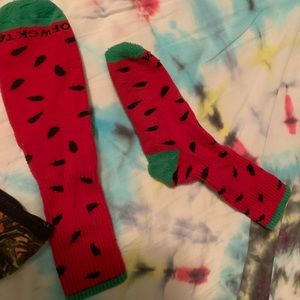Odd Future Watermelon socks